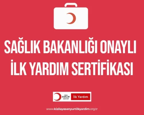 Sağlık Bakanlığı Onaylı İlk Yardım Sertifikası