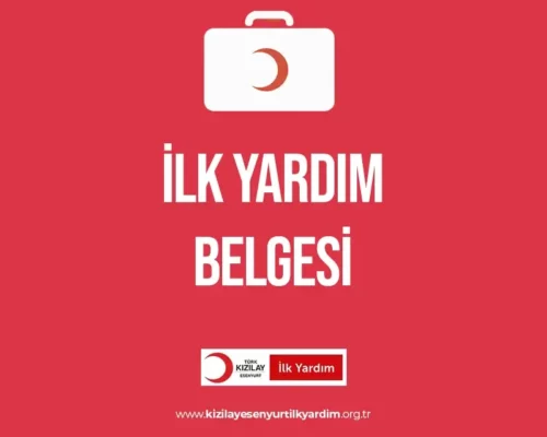 İlk Yardım Belgesi